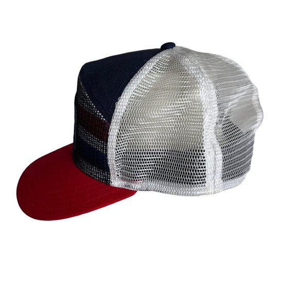 Callaway 1982 Trucker Hat Red White Blue Adjustable Snapback Mesh Back - Picture 2 of 7
